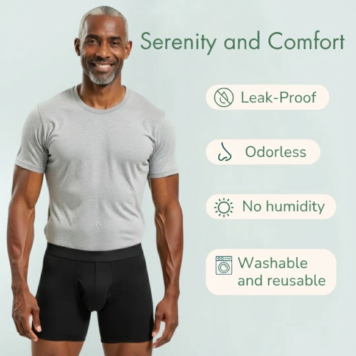 DryGuard™ - Ultra-Absorbent Incontinence Boxer