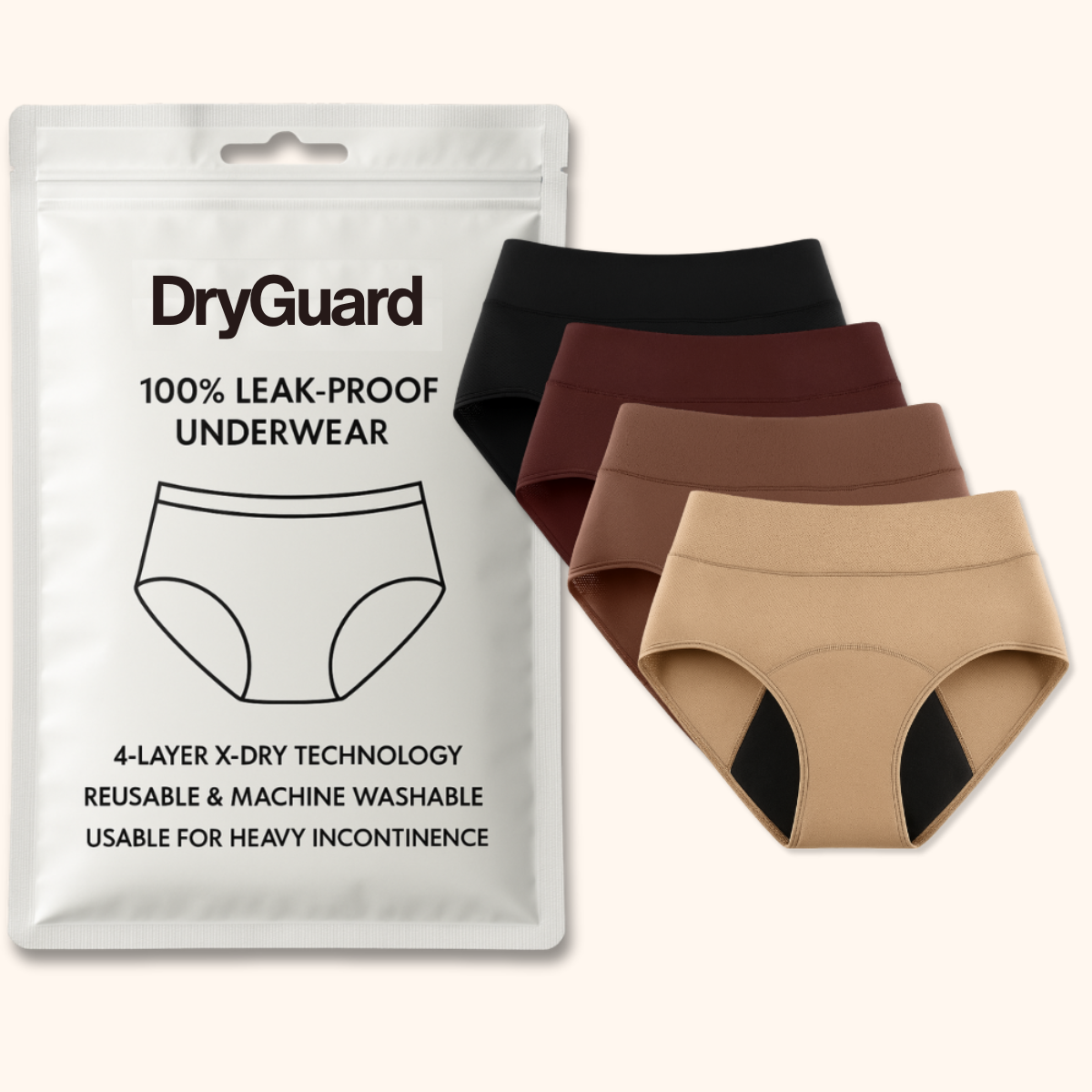 DryGuard™ - The Last Leakproof Underwear You'll Ever Need